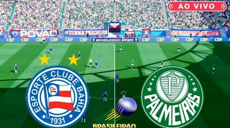 BAHIA X PALMEIRAS | AO VIVO COM IMAGENS DO BRASILEIRÃO SERIE A | ASSISTA AGORA | JOGO DE HOJE | PES