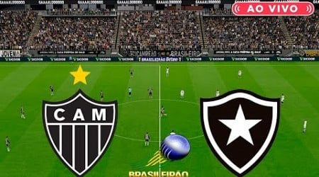 ATLÉTICO MINEIRO X BOTAFOGO | AO VIVO COM IMAGENS DO BRASILEIRÃO SERIE A | ASSISTA AGORA | PES2021