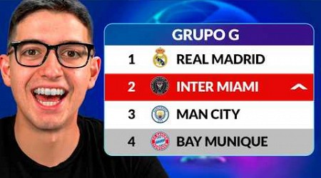 Coloquei o INTER MIAMI na Champions League (Dá pra ganhar?)