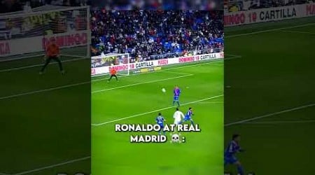 Ronaldo at real Madrid 