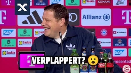 &quot;Ohne dass du mir in den Nacken springst!&quot; Eberl scherzt und verplaudert sich