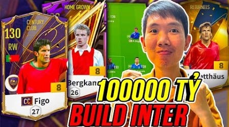 THÀNH HOÀ | Xây team Inter Milan đỉnh cao 100000 tỷ BP mạnh nhất Game có: Matthaus RTN+8 | FC Online