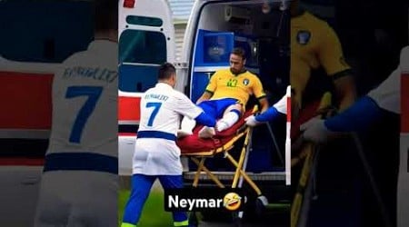 Ronaldo &amp; messi saves Neymar Jr 