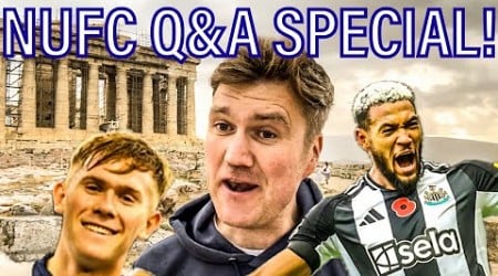 January spends? NUFC Q&amp;A SPECIAL... FROM ATHENS!