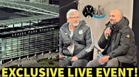 Paul Mitchell &amp; Darren Eales Talk Stadium Plans, Transfer Windows &amp; More at St. James’ Park Stack!