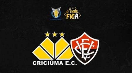 CRICIÚMA X VITÓRIA - JORNADA ESPORTIVA - BRASILEIRÃO SERIE A - 20/11/2024