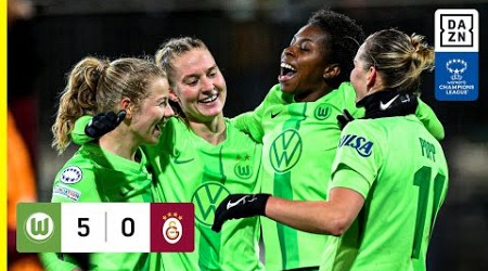 HIGHLIGHTS | VfL Wolfsburg vs. Galatasaray A.Ş - UEFA Women&#39;s Champions League 24-25 (Deutsch)