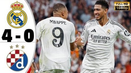 Real Madrid vs Dinamo Zagreb 4-0 • Champions League Highlights &amp; All Goals • Hasil Bola Tadi Malam