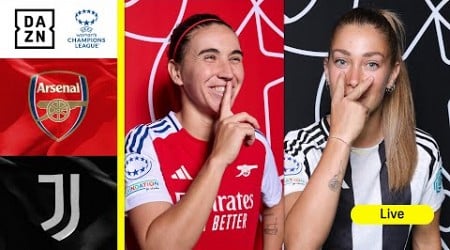 ARSENAL VS. JUVENTUS | UEFA WOMEN&#39;S CHAMPIONS LEAGUE 2024-25 MATCHDAY 4 PRE SHOW