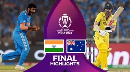 Cricket World Cup 2023 Final | IND v AUS | Highlights