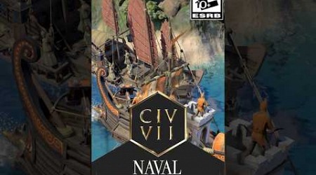 Naval combat is a potent weapon in your #Civ7 arsenal ⚓