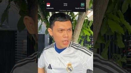 FANS REAL MADRID DUKUNG TIMNAS INDONESIA