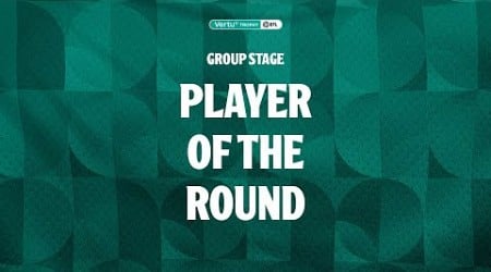 VOTE for your Vertu Trophy Player of the Round: Group Stages