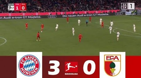 FC Bayern München gegen FC Augsburg [3-0] | Bundesliga 2024/25 | Spielen Höhepunkte!