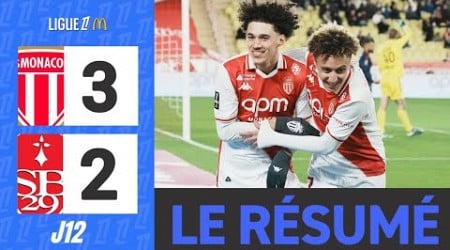 Monaco Brest | 3-2 | Le Résumé | Ligue 1 2024-25