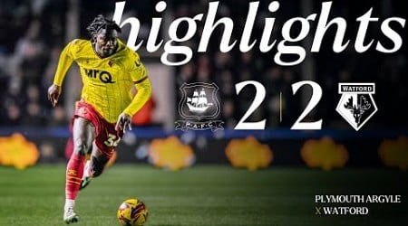 Plymouth Argyle 2-2 Watford | Short Highlights