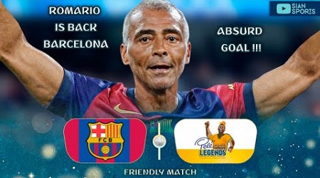 AOS 58 ANOS ROMÁRIO VOLTOU AO BARCELONA E COM DIREITO A GOLAÇO ABSURDO DE BRASILEIRO!