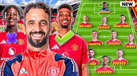 Picking Ruben Amorim&#39;s FIRST Manchester United XI