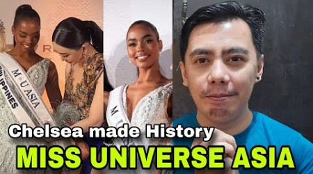 FIRST IN HISTORY | Grabe! Chelsea Manalo is Miss Universe Asia 2024 | Congratulations