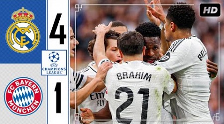 Real Madrid vs Bayern Munich 4-1 • Champions League Highlights &amp; All Goals • Hasil Bola Tadi Malam