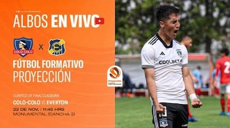 FÚTBOL EN VIVO Proyección | Colo-Colo vs Everton #formativocollahuasi collahuasi