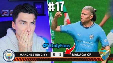 El MÁLAGA juega contra el MANCHESTER CITY por SEMIS DE EUROPA! ¿Sale Mal? 