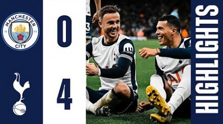 Man City 0-4 Tottenham Hotspur | Premier League Highlights | Spurs THRASH Champions at Etihad