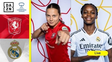 Real Madrid vs. FC Twente | Partido entero de la jornada 4 de la UEFA Women’s Champions League