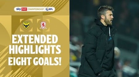 EIGHT GOALS! | Oxford United v Middlesbrough extended highlights