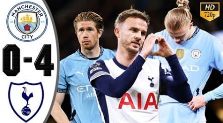 Manchester City vs Tottenham 0-4 Highlights &amp; All Goals 2024 HD