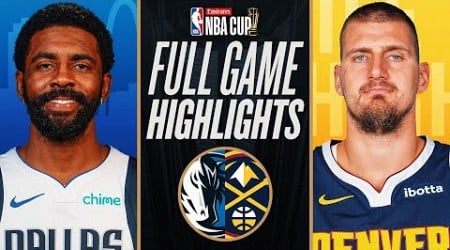 MAVERICKS at NUGGETS | EMIRATES NBA CUP 