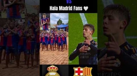 Visca Barca VS Hala Madrid Part?#football #realmadrid #barcelona #shorts #trending