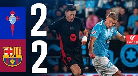 CELTA DE VIGO 2 vs 2 FC BARCELONA | LALIGA 2024/25 MD14