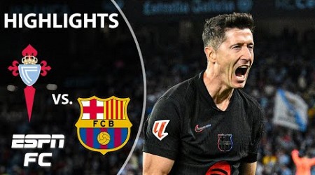 LATE DRAMATICS ⚽ Celta Vigo vs. Barcelona | LALIGA Highlights | ESPN FC