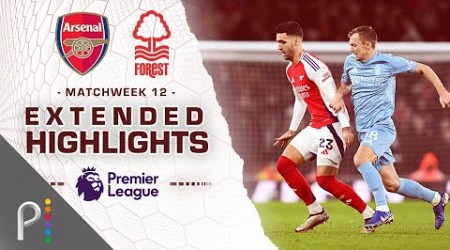 Arsenal v. Nottingham Forest | PREMIER LEAGUE HIGHLIGHTS | 11/23/2024 | NBC Sports