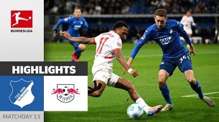 Late-Goal Turns Game Around! | TSG Hoffenheim - RB Leipzig 4-3 | Highlights | MD 11 – Bundesliga