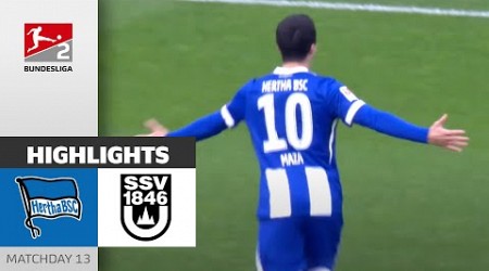 Maza-Rocket! | Hertha BSC - SSV Ulm 2-2 | Highlights | Matchday 13 - Bundesliga 2 2024/25