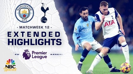 Manchester City v. Tottenham Hotspur | PREMIER LEAGUE HIGHLIGHTS | 11/23/2024 | NBC Sports