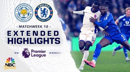 Leicester City v. Chelsea | PREMIER LEAGUE HIGHLIGHTS | 11/23/2024 | NBC Sports