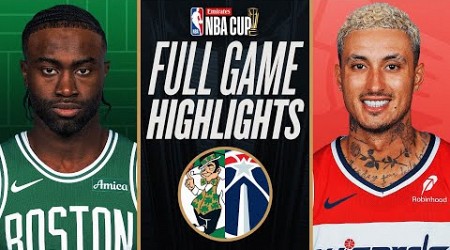 CELTICS at WIZARDS | EMIRATES NBA CUP 