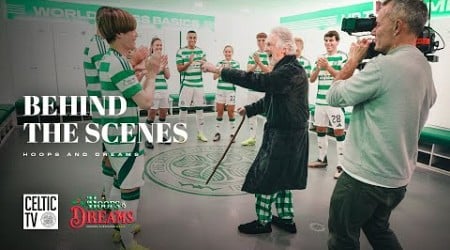 Behind-the-Scenes of 2024 Celtic Christmas Film | Hoops and Dreams