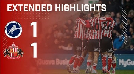 Extended Highlights | Millwall FC 1 - 1 Sunderland AFC