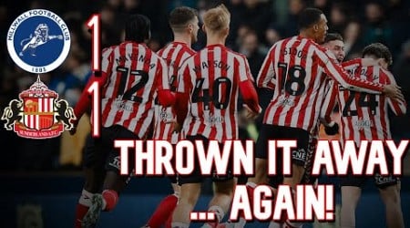 LAST GASP EQUALISER GIFTS MILLWALL A POINT! | MILLWALL 1-1 SUNDERLAND | MATCH REVIEW