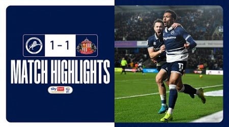 ⚡️ Azeez sparks LATE drama | Millwall 1-1 Sunderland | Highlights