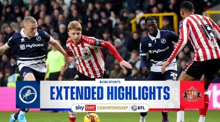 Millwall vs. Sunderland: Extended Highlights | EFL Championship | CBS Sports Golazo - Europe