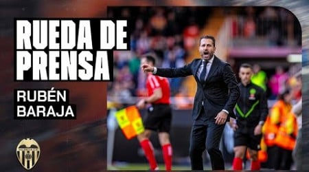 RUEDA DE PRENSA DE RUBÉN BARAJA TRAS LA VICTORIA ANTE EL REAL BETIS