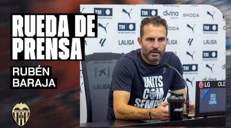 RUEDA DE PRENSA DE RUBÉN BARAJA PREVIA AL VALENCIA CF - REAL BETIS