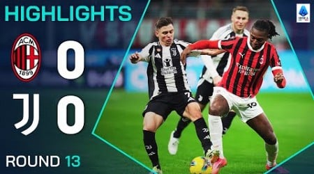 MILAN-JUVENTUS 0-0 | HIGHLIGHTS | The Clash at San Siro Ends in a Draw | Serie A 2024/25