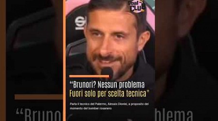 &quot;Fuori per scelta tecnica&quot;: parla Dionisi #palermosampdoria #palermofc#Palermo #Sampdoria #rosanero