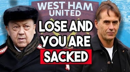 Lopetegui sacked if West Ham lose against Newcastle and Arsenal | Hammers begin talks with Terzic